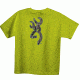 Youth Graphic Rt Xtra Buckmark Short Sleeve T-Shirt, Safety Green