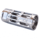 BSF Barrels Gen 2 Compensator, .875 OD, 1/2x28 Thread, 9mm Luger, 2 in Length, 416R Steel, Polished, Stainless, PC8759MM28
