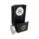 Black Scorpion Outdoor Gear Single/Double Stack Competition Double Magnetic Magazine Pouch, Black, Standard, MP03-IPSC-MGBK