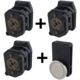 Black Scorpion Outdoor Gear IPSC / USPSA Black Scorpion 3 Storm I Pouches w/ 1 Magnetic Magazine Pouch