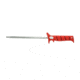 Bubba Blade 10in Sharpening Steel, Carbon Stainless Steel, Red Handle BB1-ST-BP