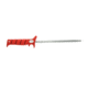 Bubba Blade 10in Sharpening Steel, Carbon Stainless Steel, Red Handle BB1-ST-BP
