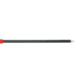 Bubba Blade Fishing Hook Extractor, 6in, Aluminum Hook Extractor, 4.5in, Rubber Handle, Red, Small, 1109761