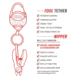 Bubba Blade Line Clipper W/ Tether W/no-slip Grip