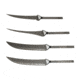 Bubba Blade Multi-Flex Interchangeable Fishing Knife Set, 1991724