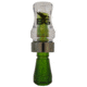 Buck Gardner Double Cross Short Barrel Double Reed, Polycarbonate, Clear/Camo Green DN3PC-C/CG