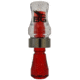 Buck Gardner Double Cross Short Barrel Double Reed, Polycarbonate, Clear/Red Translucent DN3PC-C/RT