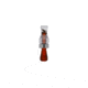 Buck Gardner Double Nasty SpitTech Double Reed, Polycarbonate, Clear/Bourbon DNP-CB