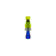 Buck Gardner Double Nasty SpitTech Double Reed, Polycarbonate, Fluorescent Green/Blue DNP-FG/BLU