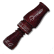 Buck Gardner Slampiece Single Reed, Acrylic, Black Cherry Pearl, SP-BCP/BCP-SB