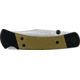 Buck Knives 110 Hunter Sport Folding Knife, 3.75 in, S30V Stainless Steel, Clip Point Blade, Satin, Micarta Handle, 0110GRS5B/13294
