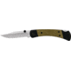 Buck Knives 110 Hunter Sport Folding Knife, 3.75 in, S30V Stainless Steel, Clip Point Blade, Satin, Micarta Handle, 0110GRS5B/13294
