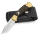 Buck Knives 112 Auto Folding Knife, 3in, 420HC Stainless Steel, Crelicam Ebony Handle, 0112BRSA