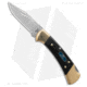 Buck Knives 112 Ranger Bowie Folding Knife, 3.00in, CPM S30V, Clip Point Blade, Wood Wood Handle, Steel/Wood, 7.25in, BHQ-206986