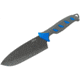 Buck Knives 150 Hookset Fixed Blade Knives, 6.35in, 5Cr15MoV Steel, Straight, Cleaver Shape, Blue/Gray Saltwater, Nylon Handle, 0150BLSB/13281