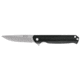 Buck Knives 251 Langford Knife, 3.375in, 7Cr Stainless Steel, Straight, G10, Satin, Black, 0251BKSB/13042