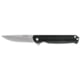 Buck Knives 251 Langford Knife, 3.375in, 7Cr Stainless Steel, Straight, G10, Satin, Black, 0251BKSB/13042