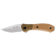 Buck Knives 590 Paradigm Knife, 3in, S35VN Stainless Steel, Straight, G10, Satin, Brown, 0590BRSB/12863