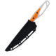Buck Knives 636 Paklite 2.0 Orange Processor Knife, 9.5in Overall, 5.75in Stonewash 420HC Stainless Steel Blade, Orange GFN Handle, Black Polypropylene Belt Sheath, 13514