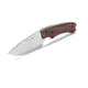Buck Knives Alpha Hunter Walnut Knife, 8.13in Overall, 3.63in, S35VN, Satin Drop Point Blade, Checkered Walnut Handle, Leather Sheath, 13466