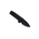Buck Knives 839 Auto Mini Deploy Folding Knife, 3.75in Closed, 2in, 154CM, Black Cerakote Drop Point Blade, Black Cerakote Aluminum Handle, 13539