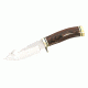 Buck Knives Buck Zipper Fixed Blade Knife, 4.125 in, 420HC Stainless Steel, Drop Point, Walnut, Brown, 0191BRGB/2550