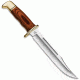Buck Knives General, Cocobolo Handle, Plain, Leather Sheath, NO 120BRS