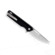 Buck Knives 239 Infusion Assisted Opening Folding Knife, 4.63 in Closed, 3.25 in, 7Cr17MoV, Satin Drop Point Blade, Aluminum, Black Anodized Handle, 0239BKS1B/13549