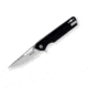 Buck Knives 239 Infusion Assisted Opening Folding Knife, 4.63 in Closed, 3.25 in, 7Cr17MoV, Satin Drop Point Blade, Aluminum, Black Anodized Handle, 0239BKS1B/13549