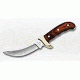 Buck Knives Kalinga, Rosewood Handle, Plain, Leather Sheath, NO 401RWS