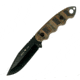 Buck Knives Matt Would Go 2 Fixed Blade Knife, 9in Overall, 4in Black 5160 Carbon Steel Blade, Multi Micarta Handle, Glass Breaker, Black Kydex Belt Sheath, Multi, 12346