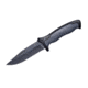 Buck Knives Nighthawk Fixed Blade Knife, 4.875in, 420HC Steel, Reinforced Molded Nylon with a Dynaflex Handle 0655GYS