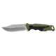 Buck Knives Pursuit Fixed Blade Knife, Green/Black Handle, Small 0658GRS