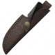 Buck Knives Sheath for BU191 Brown Leather, Fits Most 9in Fixed Blades, Made To Fit Bu191 Zipper Guthook, Brown Leather Sheath, 2055