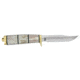 Buck Knives Spike Fixed Blade Knife, 9in, 4.5in, 420HC Steel, Clip Point, Natural, Elk Stag Handle, 11210