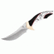 Buck Knives White Buffalo Kalinga Fixed Blade Knife, 4 7/8in S35VN Steel Blade 0408BFSLE