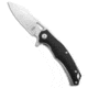 Buck N Bear Buck N Bear Lynx Clip Point Liner Lock Knife Black G-10 3.3" Stonewash, Black, 440, adult, BHQ-71990