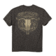 Buck Wear T-shirt ''chevy Steer Skull S-sleeve Charcoal Ht Med