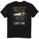 Buck Wear T-shirt ''gun Safety Rule'' S-sleeve Black Xx-large