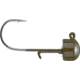 Buckeye Lures Mushroom Head, 3 Pack, 1/4 Oz, Green Pumpkin, BEL-MHGP14