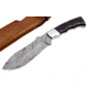 BucknBear Big Boy Hunter Fixed Knife, Silver Blade, NSN N BNB134678