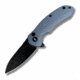 BucknBear Button Lock Raven Knife Gravity Grey - BNB2024
