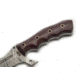 BucknBear Damascus Tanto Tracker with G10 Handle, Red/ Silver, BNB1225TT