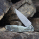 BucknBear Marine Marpat Flipper, Silver Blade, NSN N BNB5068