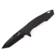 BucknBear Tactical Flipper with G10 Handle, Black/ Black, BNB4041