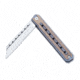 BucknBear Thunderbird Framelock Folding Knife, 3.5in, VG10 Damascus, G10 Handle, BNB1939D