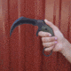 BucknBear Velociraptor Claw Karambit with 440C Handle, Black, Green, BNB1066KABGB