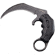 BucknBear Velociraptor Claw Karambit with G10 Handle, Black, Black, BNB1066KAB