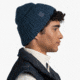 Buff Knitted Beanie, Rutger Steel Blue, 129694.701.10.00