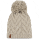Buff Knitted &amp; Fleece Beanie, Caryn Ecru, 123515.014.10.00